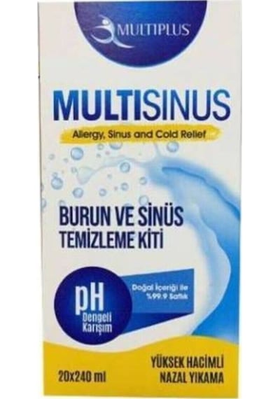 Multiplus Burun Temizleme Kiti 20 x 240 ML 20 Adet