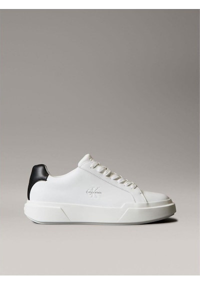 Calvin Klein Chunky Cupsole Laceu-9433 Bright White/black