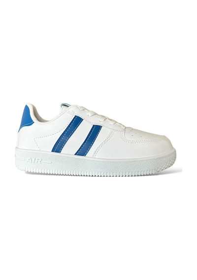 Unisex Bağcıklı Günlükspor Sneaker Ayakkabı Beyaz - Mavi-beyaz - Mavi Beyaz - Mavi