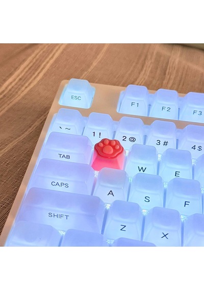 Çok Renkli Pbt Tuş Takımı Mekanik Klavye Cat Keycaps