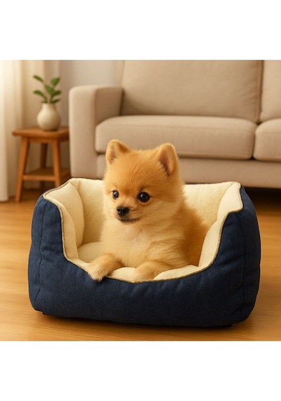Ribac Prenses Koltuk Kedi Köpek Yatağı Yumuşak Pet Yatak