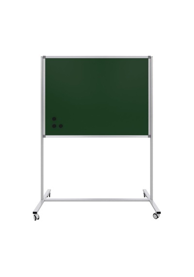 Mıknatıslı Mobil Ayaklı Yeşil Yazı Tahtası 120x200cm Yeşil