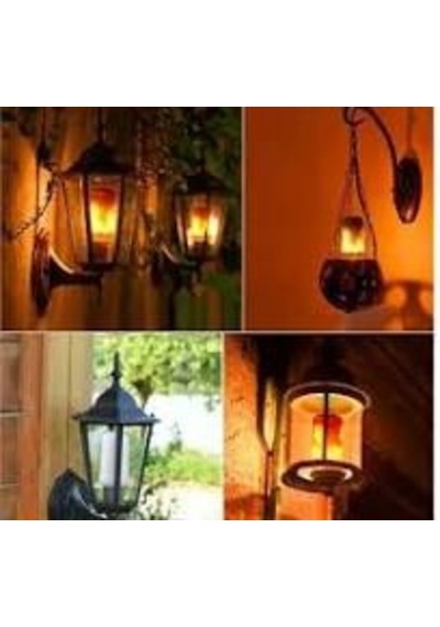 5w Alevli Led Ampul Alev Efekttli Lamba Duyu Restorant Kafe Villa