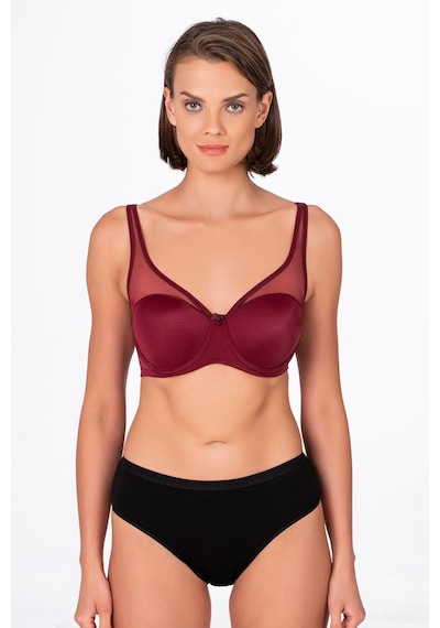 Kompedan Kadın Toparlayıcı Sütyen Bordo 704 Bordo