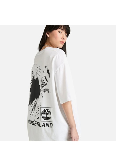 Timberland Building Blocks Erkek Beyaz T-shirt Tb0a5nb21001 Beyaz