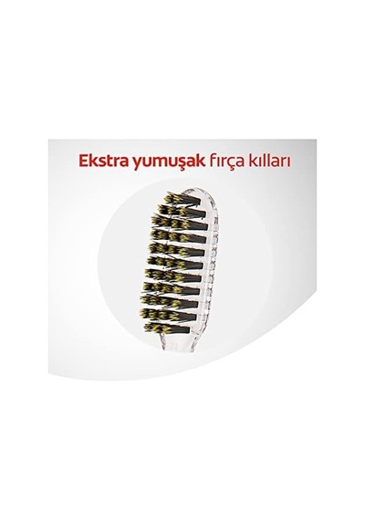 Mikro İnce Gelişmiş Gold Derin Temizlik Ekstra Yumuşak Diş Fırçası Açık Ahşap