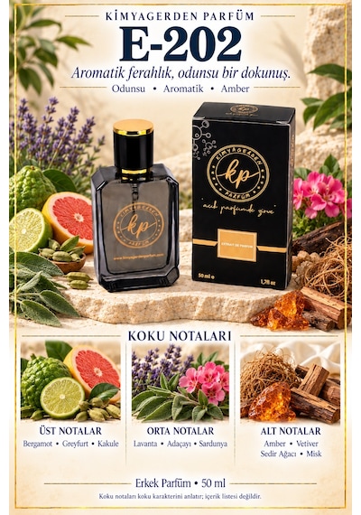 KP E-202 Erkek Parfüm EDP 50 ML