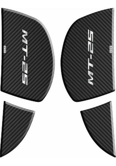 Yamaha Mt25 2020 - 2024 Uyumlu Yan Pad 007 Çok Renkli