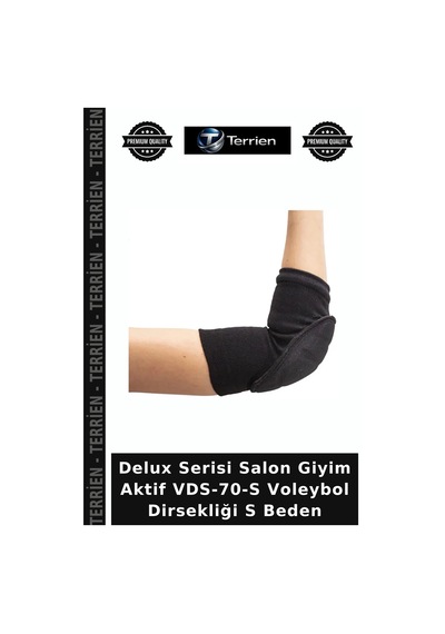 Delux Serisi Salon Giyim Aktif Vds-70-s Voleybol Dirsekliği S Beden Çok Renkli