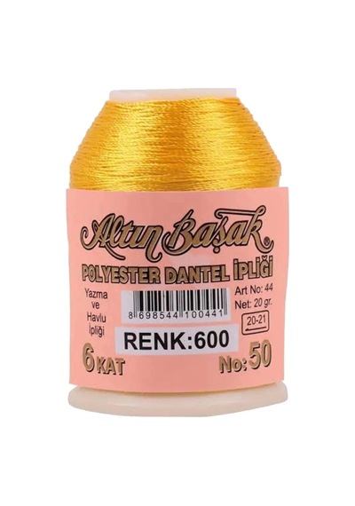 3 Adet Altınbaşak Oya Ve Dantel İpi 20 Gr - Royaleks - No: 600 - 312 - 363