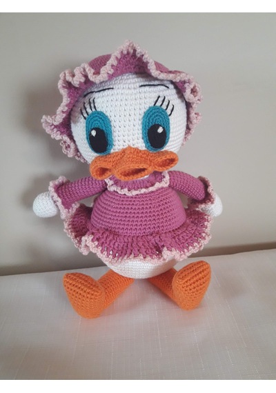 Amigurumi Sevimli Ördek Oyuncak