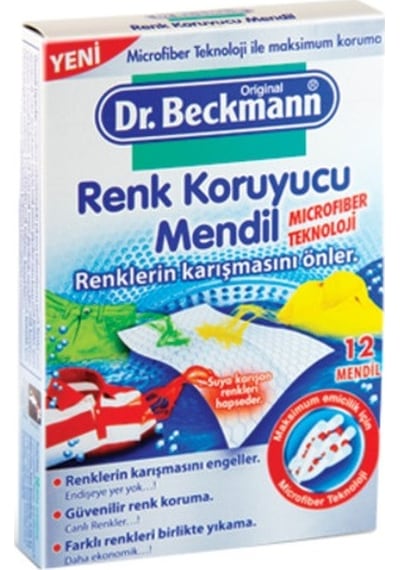 Dr. Beckmann Renk Koruyucu Mendil 12'li