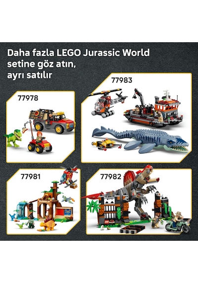 LEGO® Jurassic World Yavru Dinozor: Pteranodon 77977 - 7 Yaş ve Üzeri Çocuklar için Kalamar İçeren Oyuncak Yapım Seti (373 Parça)