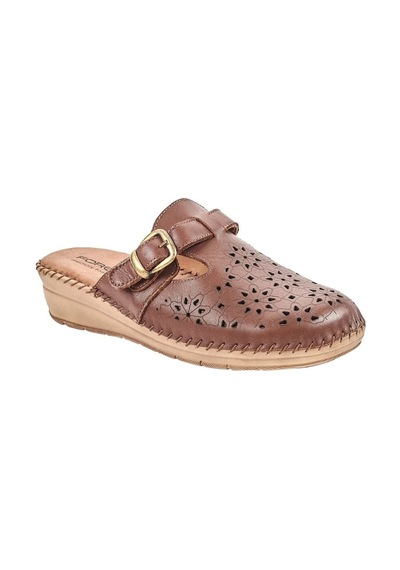 Forelli Cary-H 80625 Taba Kadın Günlük Sabo Terlik Taba