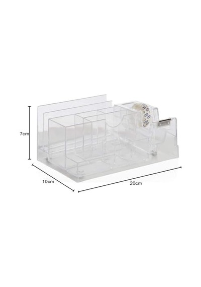 Sef Desk Organizer Bant Kesicili Şeff Çok Renkli