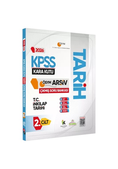 2026 Kpss Tarihin Kara Kutusu 2.cilt ÖSYM Çıkmış Soru Havuzu Bankası Konu Özetli Dijital Çözümlü