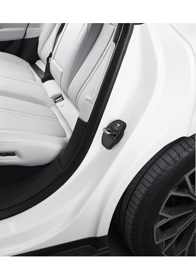 E-garaj Tesla Model Y Juniper İle Uyumlu Kapı Kilit Lastiği 4'lü Takım Çok Renkli