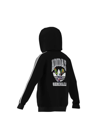 Adidas Çocuk Sweatshirt Gfx Lo Hoodıe Kt4418 Siyah