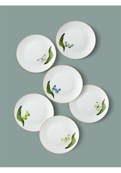 The Mia Folium Pasta Tabağı 6 Kişilik Dnr0063
