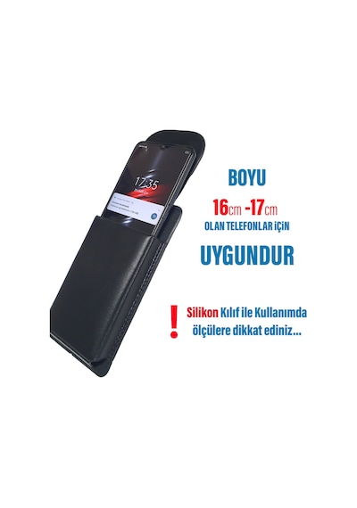 Apple Uyumlu iPhone 15 Plus Kılıfı Kemere Takılan Bel Canta Kemer Kılıfı