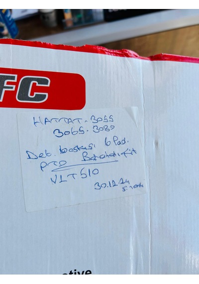 Hattat 3055-3065-3080 Debriyaj Baskısı 6 Pad Pto Balatalı Kit Ufc Marka
