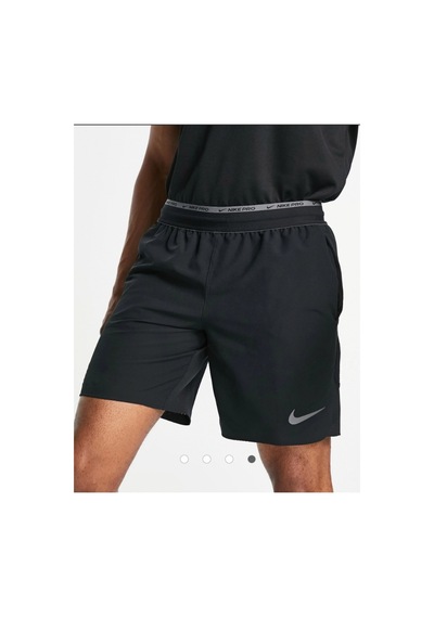 Nike Dri-fıt Flex Rep Pro Collection 20 Cm Astarsız Erkek Antrenman Şortu Cng-store Siyah