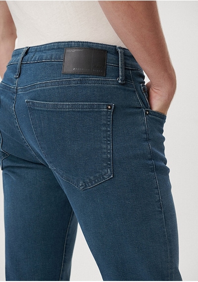 Mavi Marcus Otantik Puslu Lux Black Jean Pantolon 0035182405 Mavi
