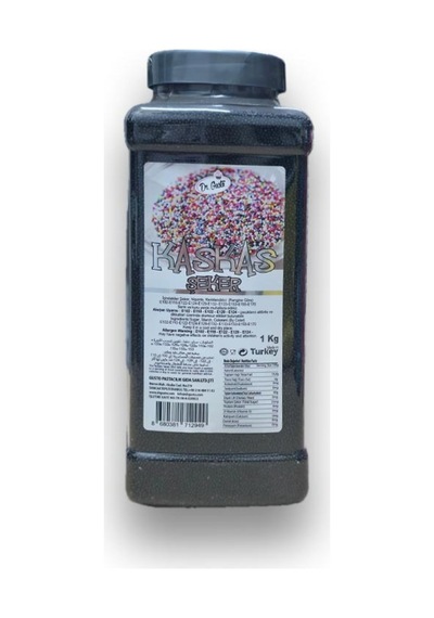 Dr Gusto Kaskas Şeker 1kg Siyah Diğer