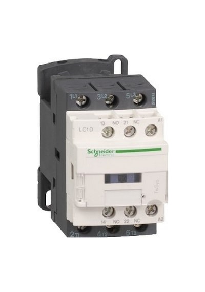 SCHNEIDER Lc1D12Q7 Tesys Deca Kontaktör 3P 12A Ac3 380Vac