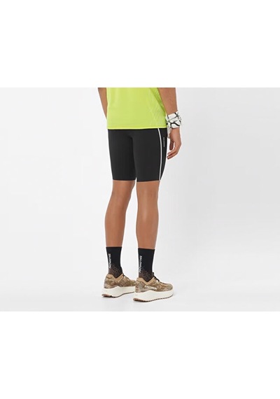 Salomon Lc14444 Deep Black Erkek Koşu Şortu Lc2740000 Siyah