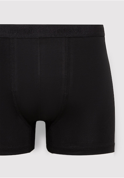 Mavi - Siyah Basic Boxer 092121-900 Siyah