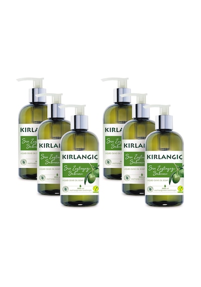 Kırlangıç Zeytinyağlı Vegan Sıvı Sabun 6 x 400 ML