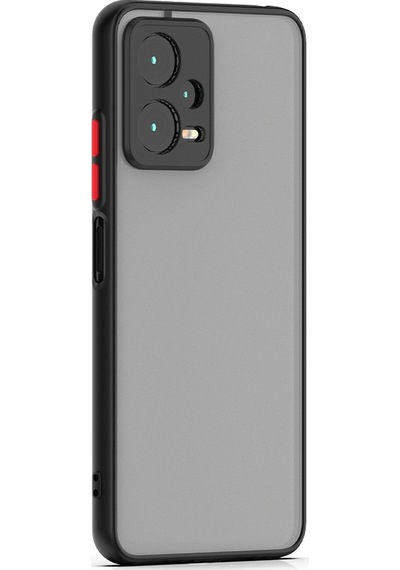 Xiaomi Redmi Note 12 Pro 5G Kılıf Zore Hux Düğme ve Kapak Zıt Renk Kılıf