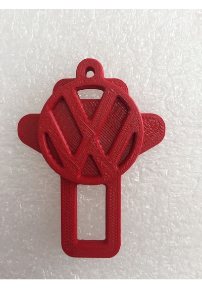 Volkswagen Anahtarlık Çift Özel Tasarım 3D Ürün