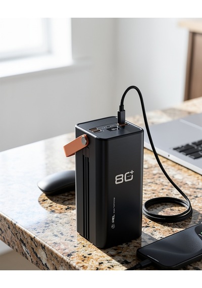 Powerbank 80000 Mah Hızlı Şarjlı Çok Portlu Uczzz80000powerbank-1 Çok Renkli