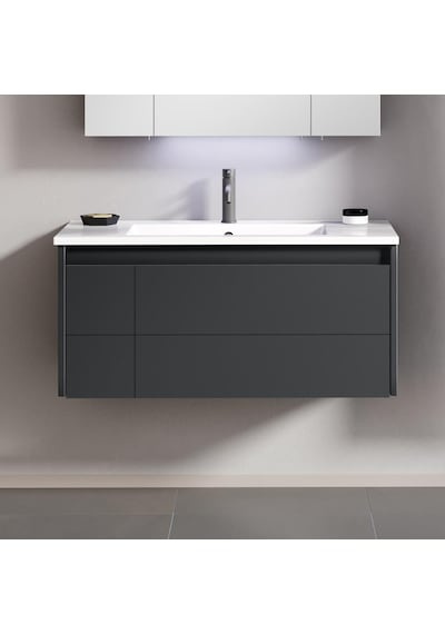 Orka Likya 80 Cm Mdf Antrasit Banyo Dolabı Alt Modül Ve Lavabo Antrasit Orka Likya 80 Cm Mdf Antrasit Banyo Dolabı Alt Modül Ve Lavabo Antrasit