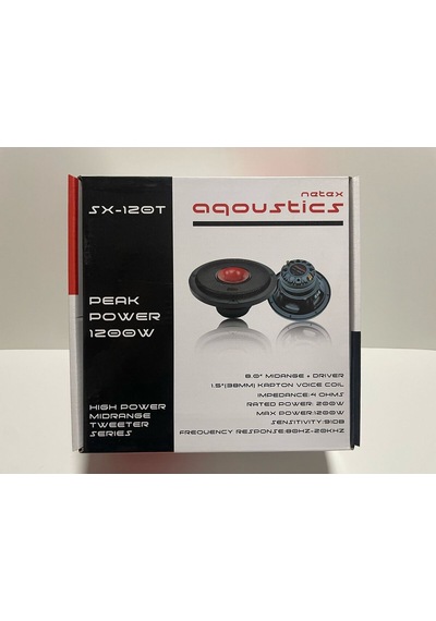 Aqoustics Sx-120t 20 Cm 1200 Watt Horn Mirange Çift .