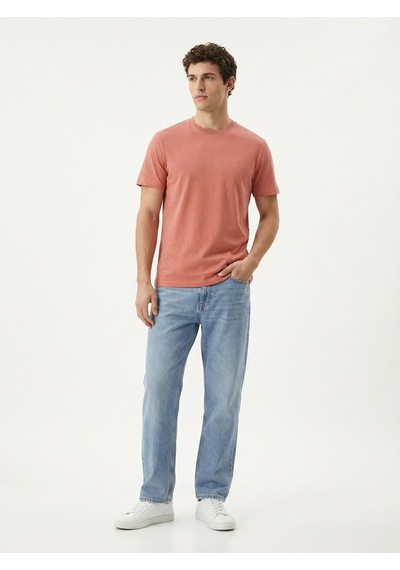 LOFT Regular Fit Erkek Tshirt K.kol Light Rose