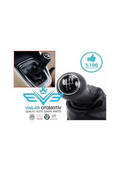 Golf 4 Iv 1998-2004 Arası Vites Topuzu Kolu Körüğü 1J0711113 (539766578)