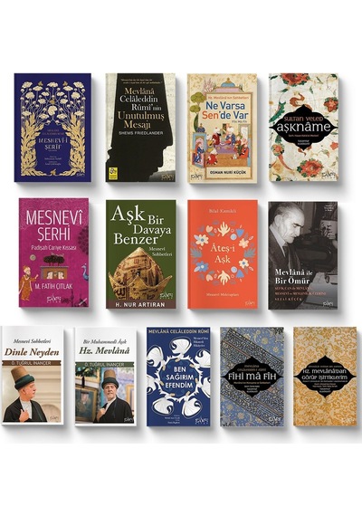 Hz. Mevlana ve Mesnevilik Seti (13 Kitap)