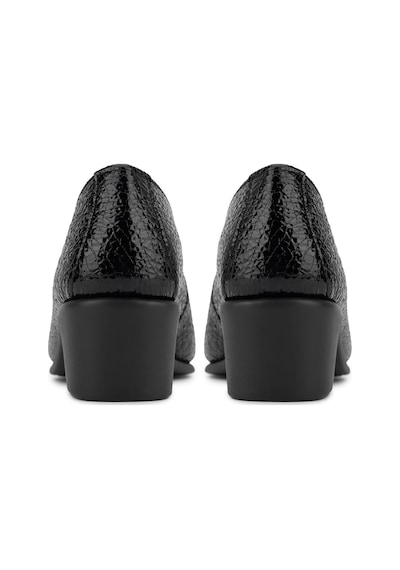Relax Anatomic Tnc Luxury Kadın Hakiki Deri Siyah Kırışık Rugan Topuklu Ayakkabı 611 Et5711 Bn Ayk Sk26-27 Black 58