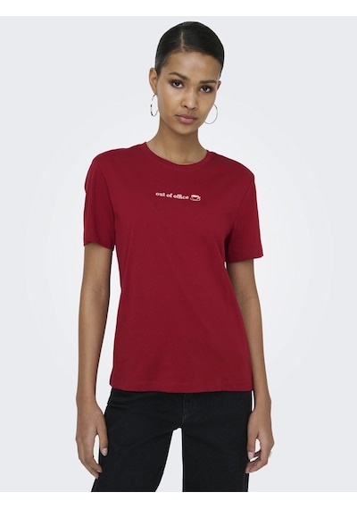 Only 15368653 0 Yaka Kadin Body - Bordo Beyaz Bordo Beyaz