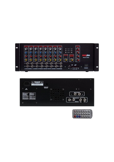 Lastvoice Gold-2550 2X500 Watt Hat Trafolu Mikser Amfi