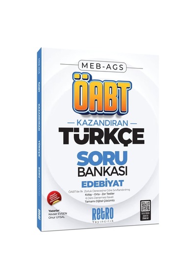 Meb Ags Türkçe Öğretmenliği Edebiyat Soru Bankası / Kolektif / Retro Yayıncılık / 9786259737096