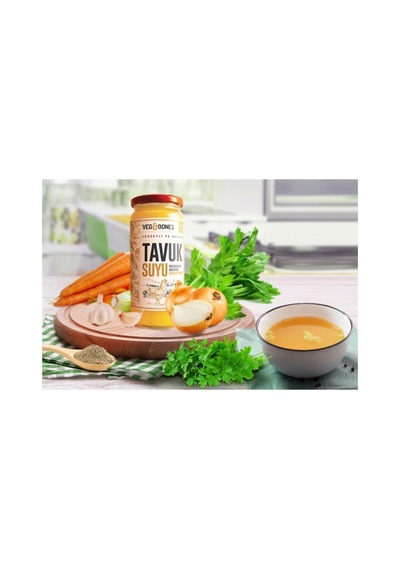 Veg& Bones Tavuk Suyu Çorbası