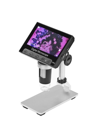 -1000x Taşınabilir Dijital Mikroskop 4.3 & Lcd Ekran Dm4-b