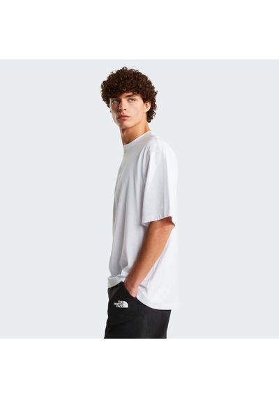 The North Face M Lıquıd Logo Oversıze Short Sleeve Tee- Erkek Tişört Nf0a8g9ufn41 Beyaz