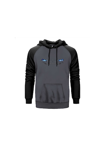 Bmw M4 Series Blue Gri Renk Reglan Kol Sweatshirt Gri