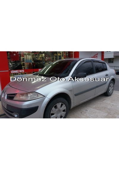 Renault Megane 2 Mügen Cam Rüzgarlığı Sedan 2004-2010 Arası 4 Lü N11.16974