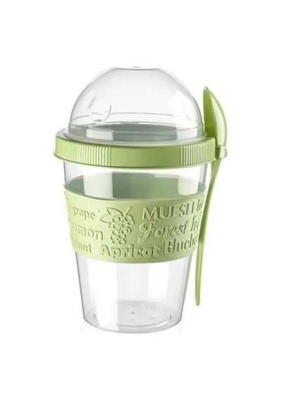 Take And Go Hazneli Yoğurt Kabı 600 Ml Plastik Diğer